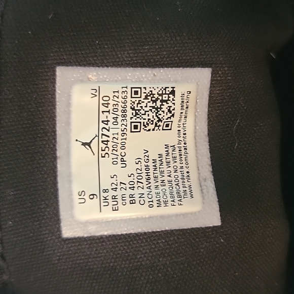 Boys youth Air Jordan 1 MID - Picture 7 of 9